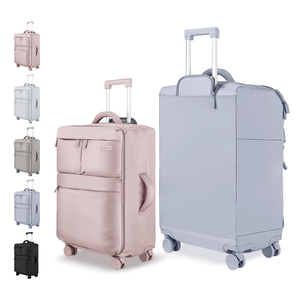 Amazon | [TIAMORA] ソフト 布製 スーツケース キャリーケース 3泊4日